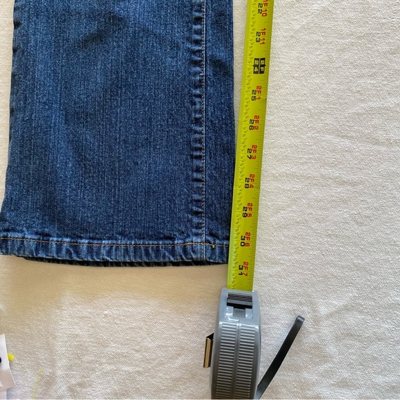 Vintage Ralph Lauren Stretch Saturday Bootcut Jeans Size 6x32 Denim Flare - Picture 11 of 13